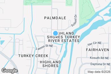 Map image of the property - 1136 Delmar Terrace