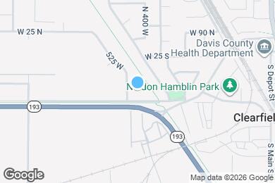 Map image of the property - 515 W 150 S