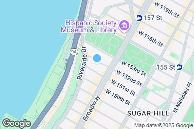 Map image of the property - 614 W 152nd St