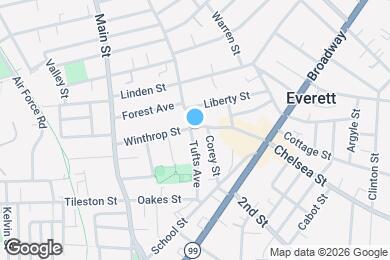 Map image of the property - 75 Winthrop St