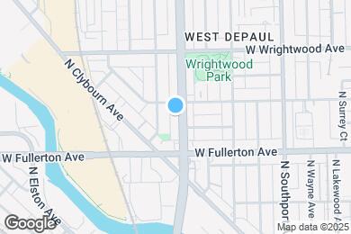 Map image of the property - 2442 N Ashland Ave