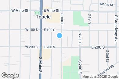 Map image of the property - 156 E 100 S