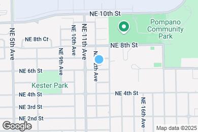 Map image of the property - 604 NE 12th Ave