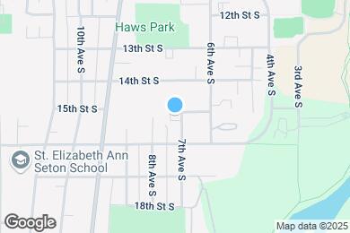 Map image of the property - 1501 7th Ave S