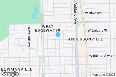 Map image of the property - 5504 N Paulina St