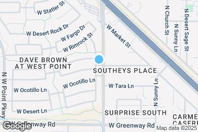 Map image of the property - 15847 N Gil Balcome St