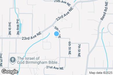 Map image of the property - 2248 5th St NE