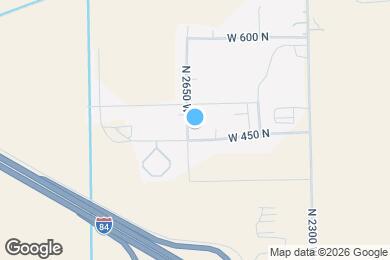Map image of the property - 468 N 2650 W