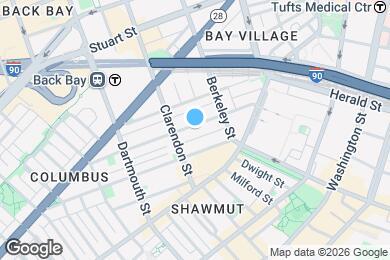 Map image of the property - 40 Appleton St