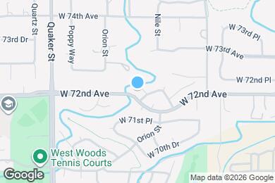 Map image of the property - 15917 W 72nd Dr