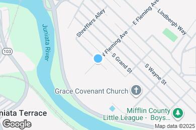 Map image of the property - 502 S Juniata St