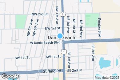 Map image of the property - 7 N Federal Hwy