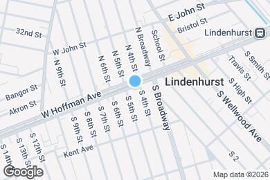 Map image of the property - 125 W Hoffman Ave