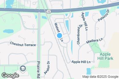 Map image of the property - 2475 Waterbury Ln