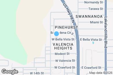 Map image of the property - 407 W Bella Vista St