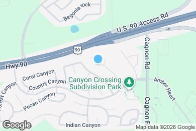 Map image of the property - 5523 Red Canyon