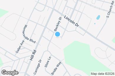 Map image of the property - 14 E Glen Tilt Ave
