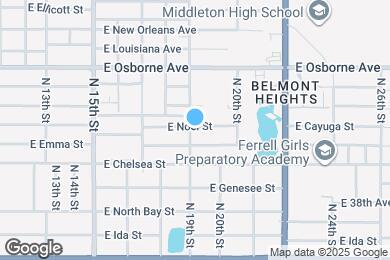 Map image of the property - 1901 E Noel St