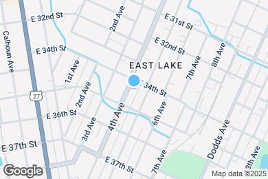 Map image of the property - 3406 4th Ave