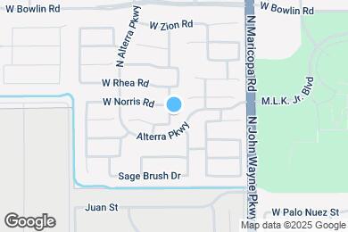 Map image of the property - 17601 N Vera Cruz Ave