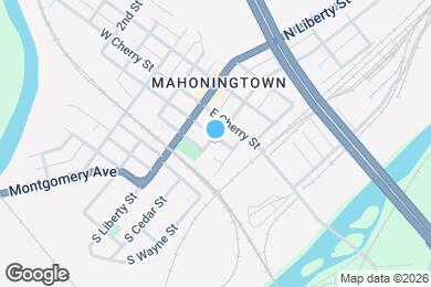 Map image of the property - 102 E Wabash Ave