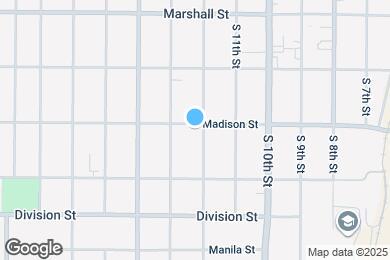 Map image of the property - 1302 S 12th St
