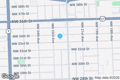 Map image of the property - 2257 NW 33rd St