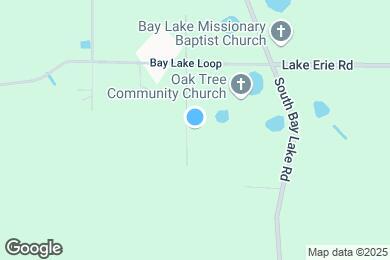 Map image of the property - 2436 Bay Lake Loop