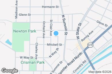 Map image of the property - 742 N Way St