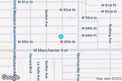 Map image of the property - 1503 W 85th St