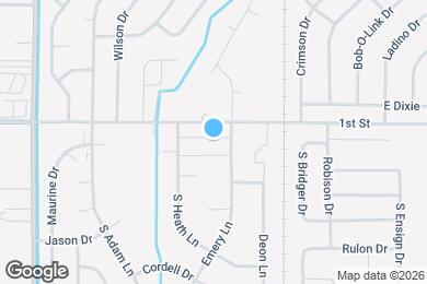 Map image of the property - 148 S Emery Ln