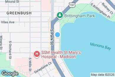Map image of the property - 524 W Shore Dr