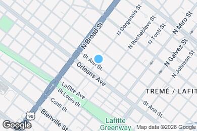 Map image of the property - 2543 Saint Ann St