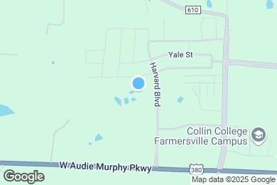 Map image of the property - Fountainview at Farmersville