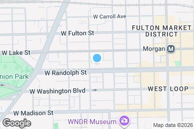 Map image of the property - 1240 W Randolph St