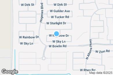 Map image of the property - 45671 W Rainbow Dr