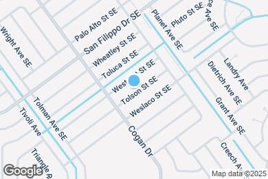 Map image of the property - 1037 Tolson St SE