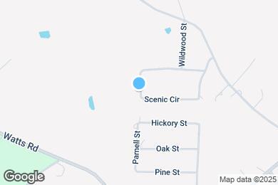 Map image of the property - 350 Scenic Cir