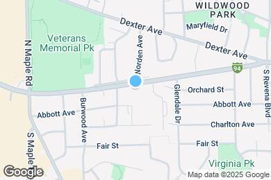 Map image of the property - Jackson West