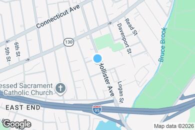 Map image of the property - Hollister Ave