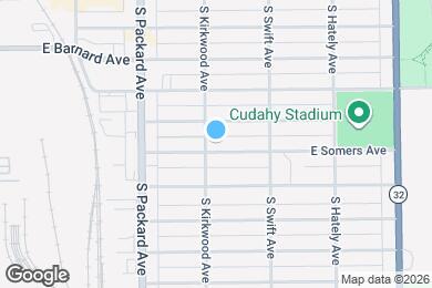 Map image of the property - 3708 E Somers Ave