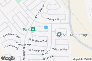 Map image of the property - 284 W Jersey Way