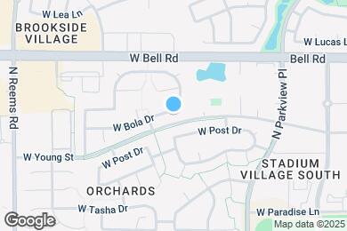 Map image of the property - 15137 W Bola Dr