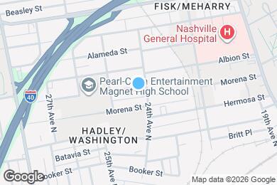 Map image of the property - 2405 Eden St