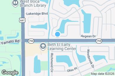 Map image of the property - 9648 Tavernier Dr