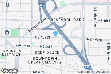 Map image of the property - 345 NE 4th St