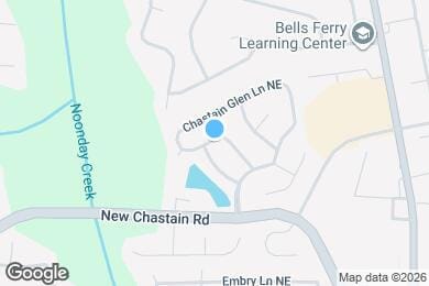 Map image of the property - 3491 Chastain Glen Ln NE