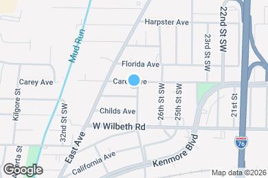 Map image of the property - 2290 27th St SW