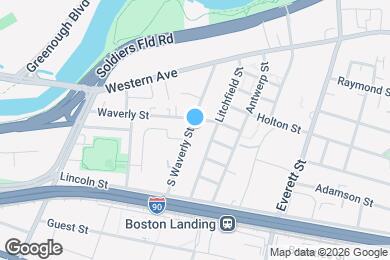 Map image of the property - 65 S Waverly St