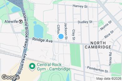 Map image of the property - 293 Rindge Ave